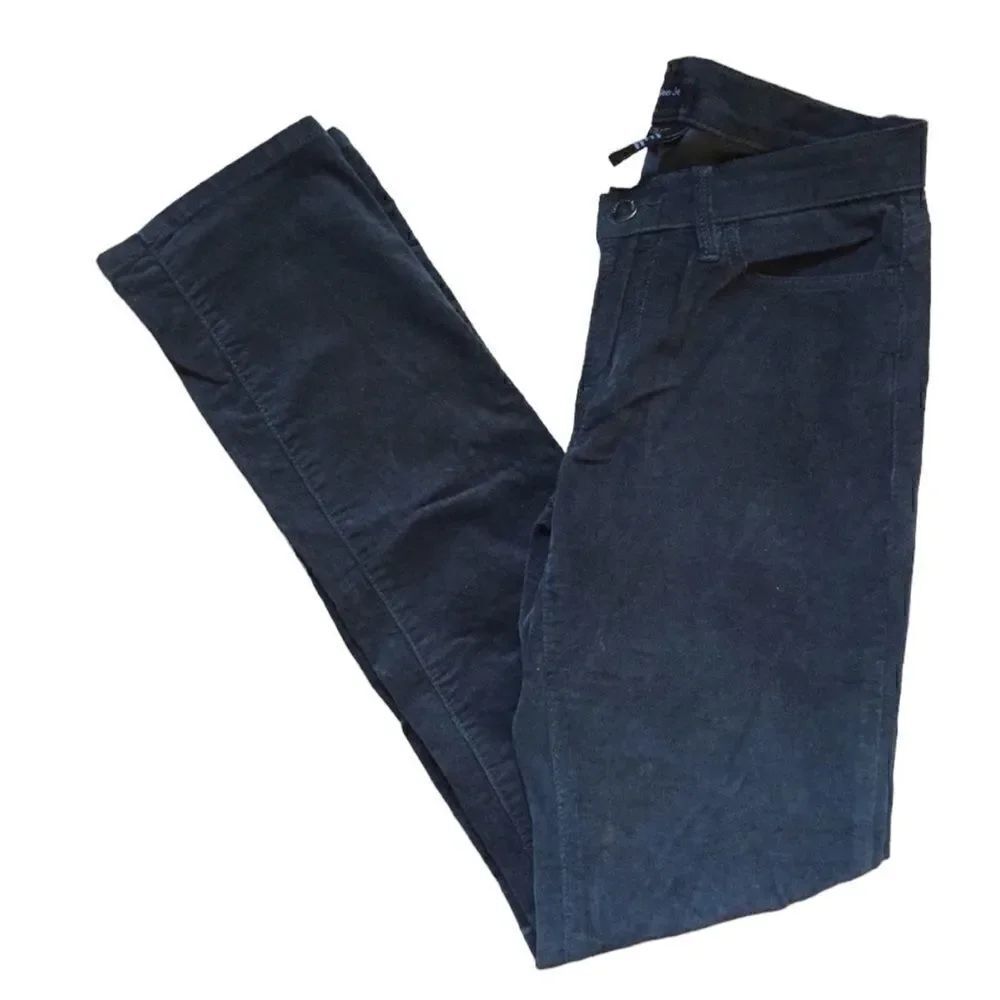 Calvin Klein straight leg green corduroy pants